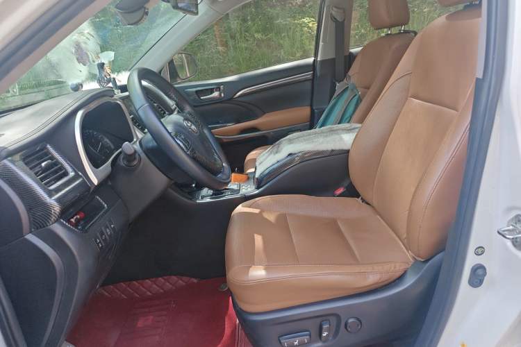 Used Toyota Highlander 2021 2.0T Four-Wheel Drive Prestige Version 7 Seats Left Front Seat