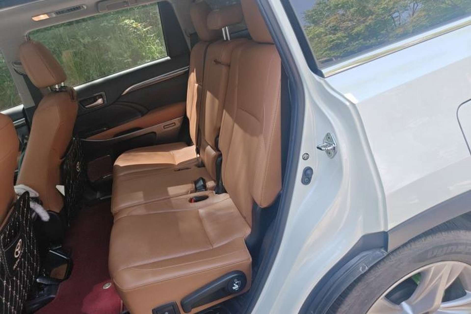 Used Toyota Highlander 2021 2.0T Four-Wheel Drive Prestige Version 7 Seats Left Rear Seat