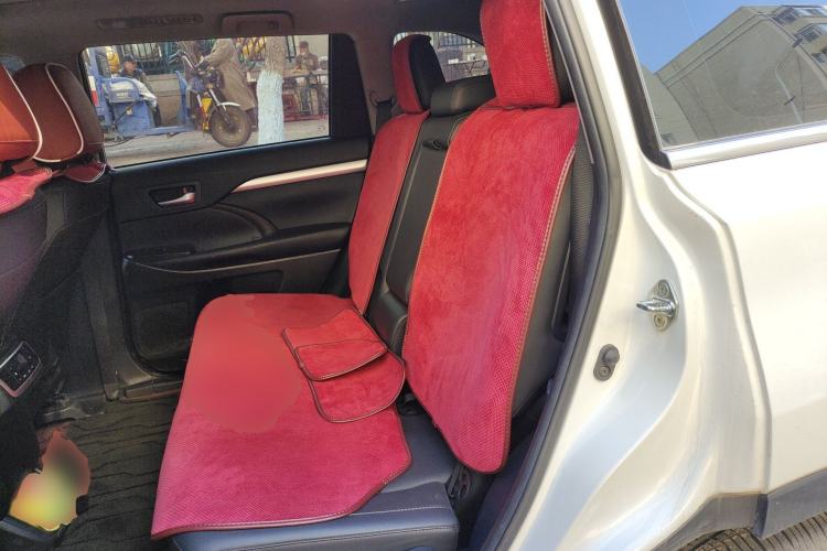 Used Toyota Highlander 2021 2.0T Four-Wheel Drive Luxury Edition 7 Seats Left Rear Seat