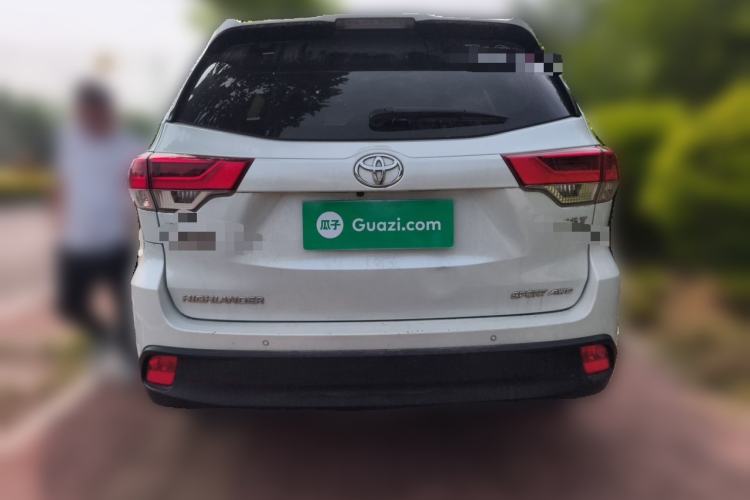 Used Toyota Highlander 2021 2.0T Four-Wheel Drive Luxury Edition 7 Seats Rear