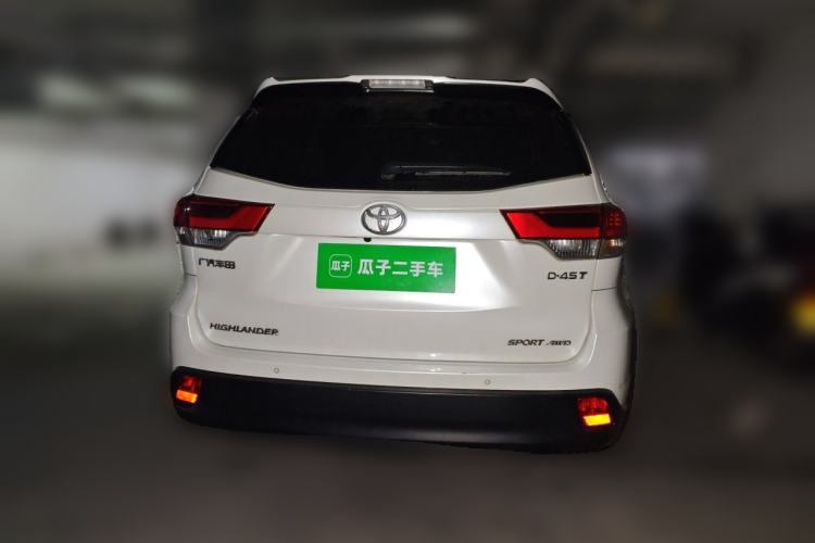 Used Toyota Highlander 2021 2.0T Four-Wheel Drive Luxury Edition 7 Seats Rear