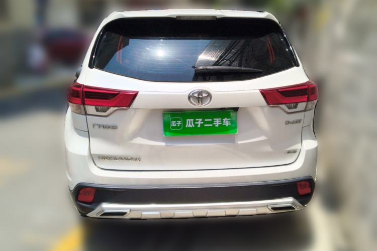Used Toyota Highlander 2021 2.0T Four-Wheel Drive Elite Edition 7-Seater Rear