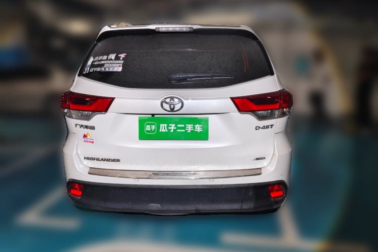 Used Toyota Highlander 2021 2.0T Four-Wheel Drive Elite Edition 7-Seater Rear