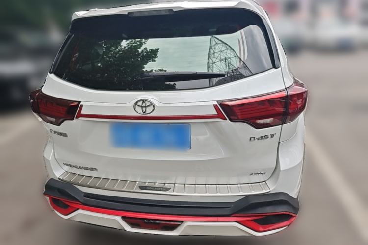 Used Toyota Highlander 2021 2.0T Four-Wheel Drive Elite Edition 7-Seater Rear