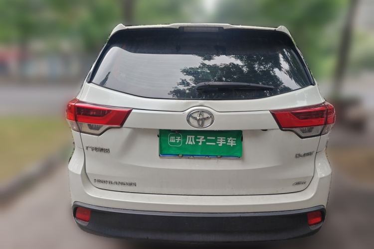 Used Toyota Highlander 2021 2.0T Four-Wheel Drive Elite Edition 7-Seater Rear