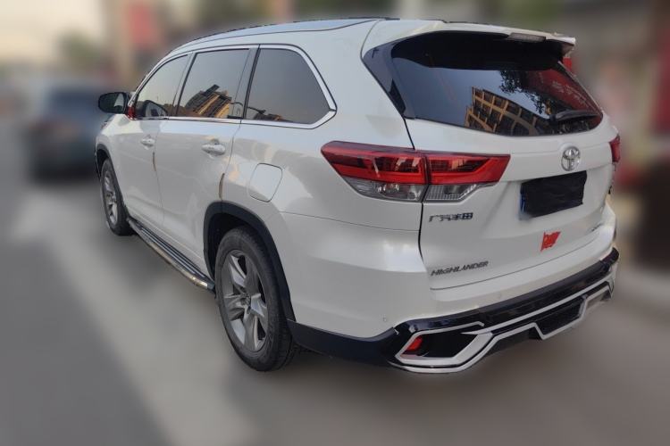 Used Toyota Highlander 2021 2.0T Four-Wheel Drive Knight Edition 7 Seats Rear Left 45 Deg