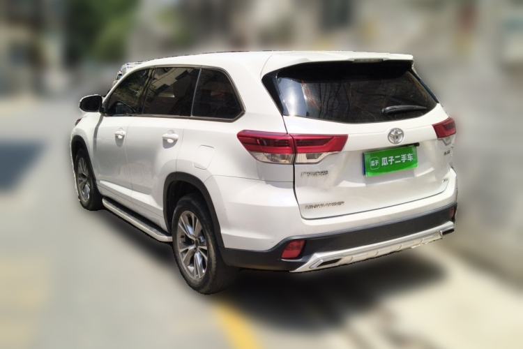 Used Toyota Highlander 2021 2.0T Four-Wheel Drive Elite Edition 7-Seater Rear Left 45 Deg