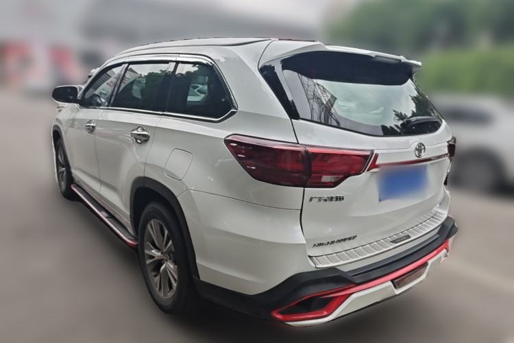 Used Toyota Highlander 2021 2.0T Four-Wheel Drive Elite Edition 7-Seater Rear Left 45 Deg