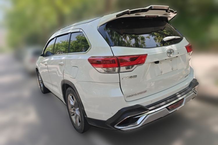 Used Toyota Highlander 2021 2.0T Four-Wheel Drive Prestige Version 7 Seats Rear Left 45 Deg