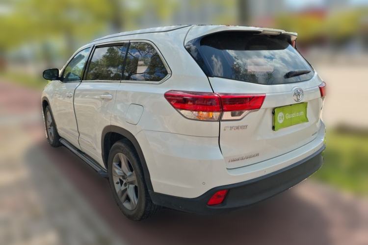 Used Toyota Highlander 2021 2.0T Four-Wheel Drive Elite Edition 7-Seater Rear Left 45 Deg