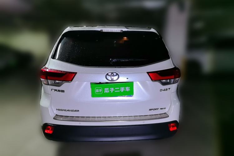 Used Toyota Highlander 2021 2.0T Four-Wheel Drive Prestige Version 7 Seats Rear