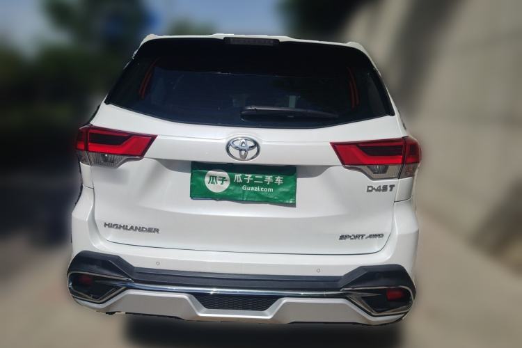 Used Toyota Highlander 2021 2.0T Four-Wheel Drive Luxury Edition 7 Seats Rear