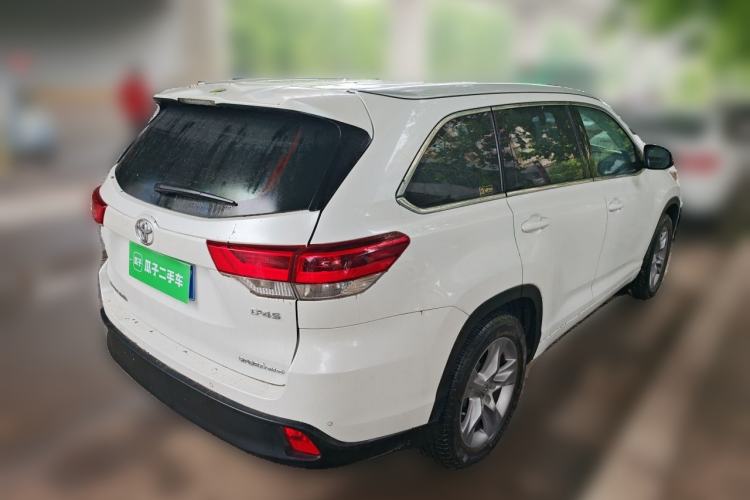 Used Toyota Highlander 2021 2.0T Four-Wheel Drive Luxury Edition 7 Seats Rear Right 45 Deg