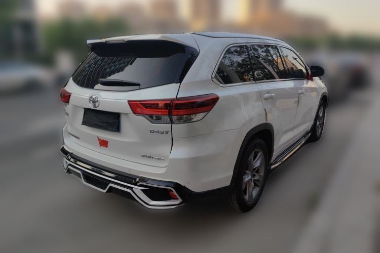 Used Toyota Highlander 2021 2.0T Four-Wheel Drive Knight Edition 7 Seats Rear Right 45 Deg