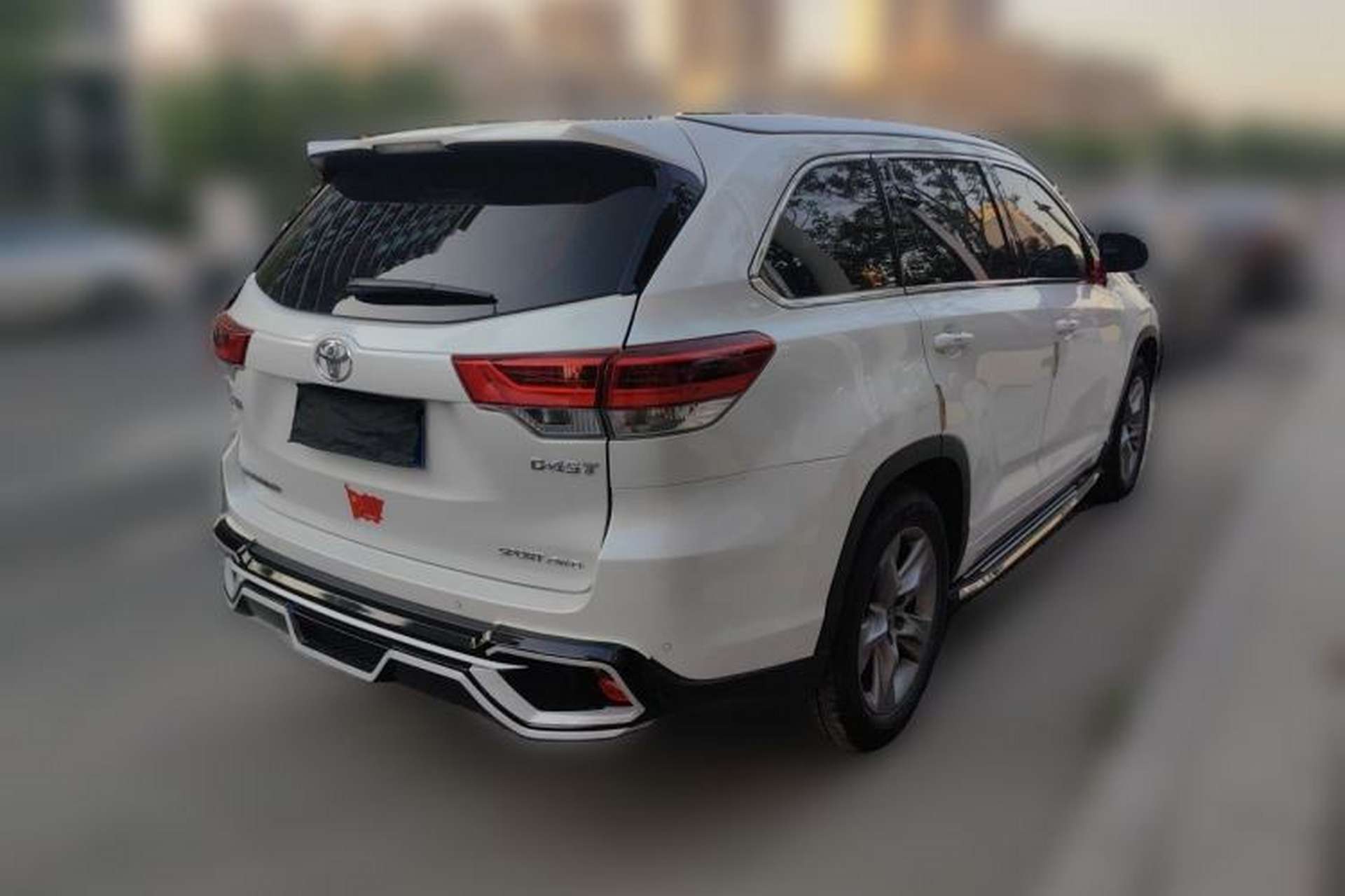 Used Toyota Highlander 2021 2.0T Four-Wheel Drive Knight Edition 7 Seats Rear Right 45 Deg