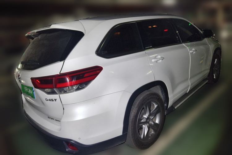 Used Toyota Highlander 2021 2.0T Four-Wheel Drive Luxury Edition 7 Seats Rear Right 45 Deg