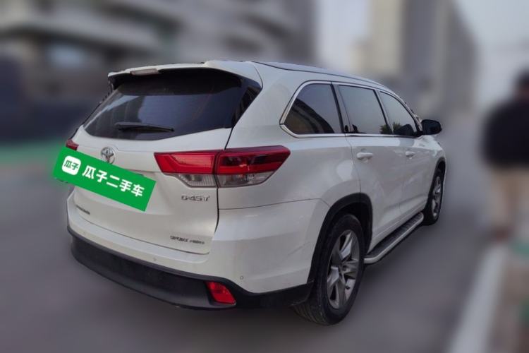 Used Toyota Highlander 2021 2.0T Four-Wheel Drive Luxury Edition 7 Seats Rear Right 45 Deg