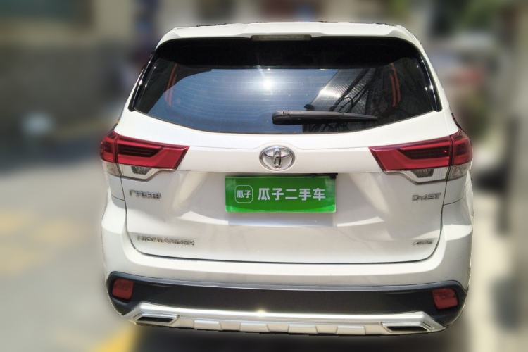 Used Toyota Highlander 2021 2.0T Four-Wheel Drive Elite Edition 7-Seater Rear Right 45 Deg