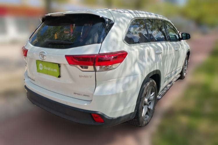 Used Toyota Highlander 2021 2.0T Four-Wheel Drive Elite Edition 7-Seater Rear Right 45 Deg
