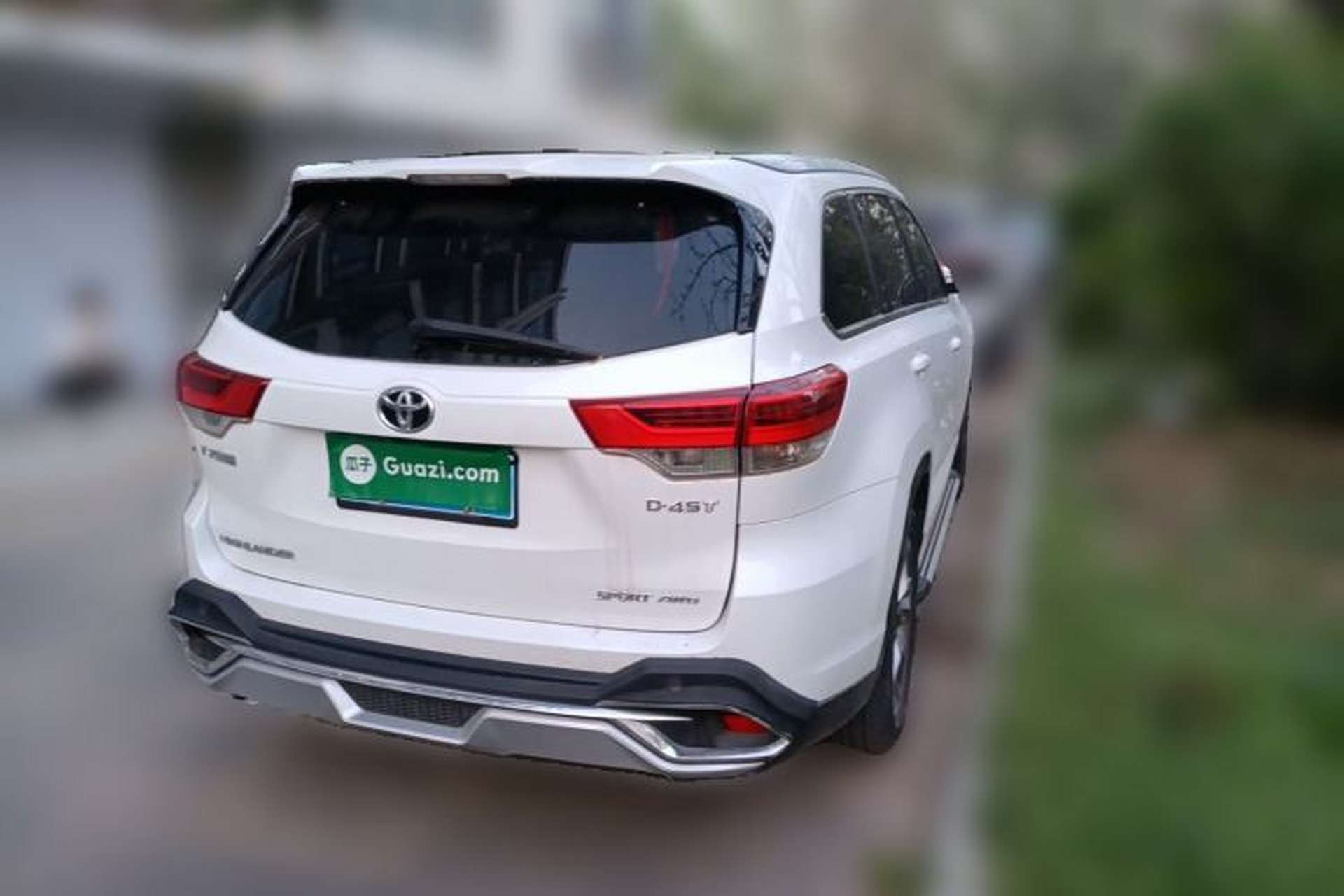 Used Toyota Highlander 2021 2.0T Four-Wheel Drive Prestige Version 7 Seats Rear Right 45 Deg