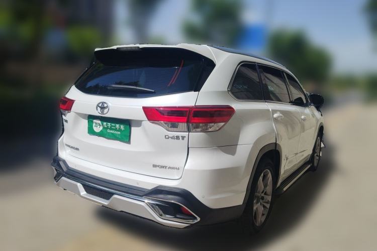Used Toyota Highlander 2021 2.0T Four-Wheel Drive Luxury Edition 7 Seats Rear Right 45 Deg