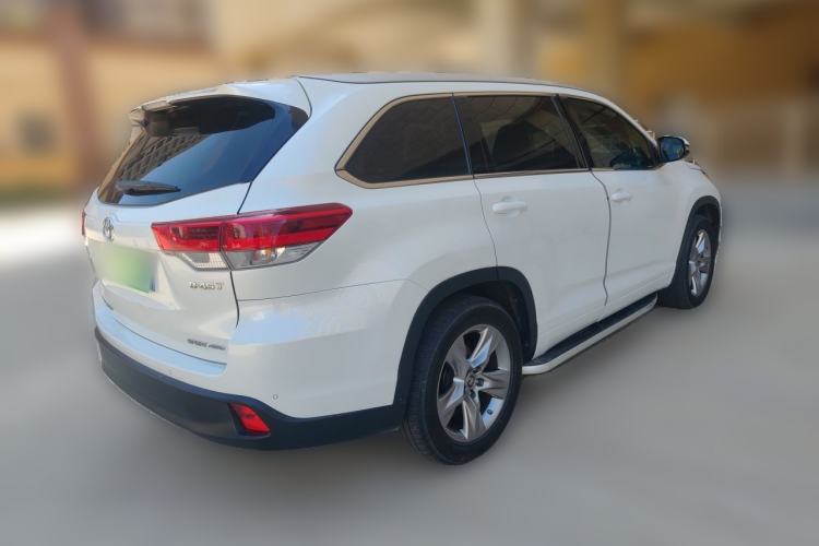 Used Toyota Highlander 2021 2.0T Four-Wheel Drive Luxury Edition 7 Seats Rear Right 45 Deg