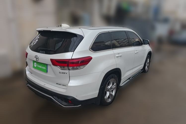 Used Toyota Highlander 2021 2.0T Four-Wheel Drive Luxury Edition 7 Seats Rear Right 45 Deg