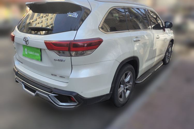 Used Toyota Highlander 2021 2.0T Four-Wheel Drive Luxury Edition 7 Seats Rear Right 45 Deg
