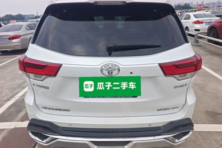 Used Toyota Highlander 2021 2.0T Four-Wheel Drive Prestige Version 7 Seats Rear