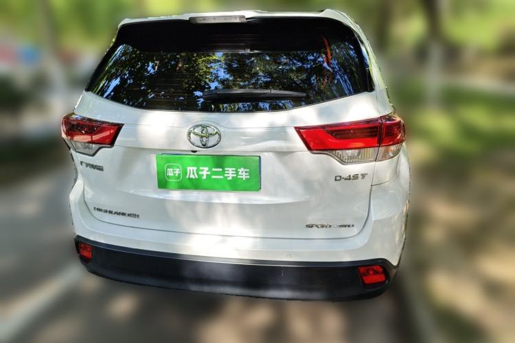 Used Toyota Highlander 2021 2.0T Four-Wheel Drive Luxury Edition 7 Seats Rear