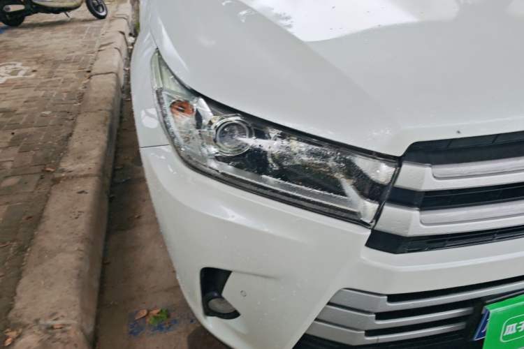 Used Toyota Highlander 2021 2.0T Four-Wheel Drive Luxury Edition 7 Seats Right Front Headlight