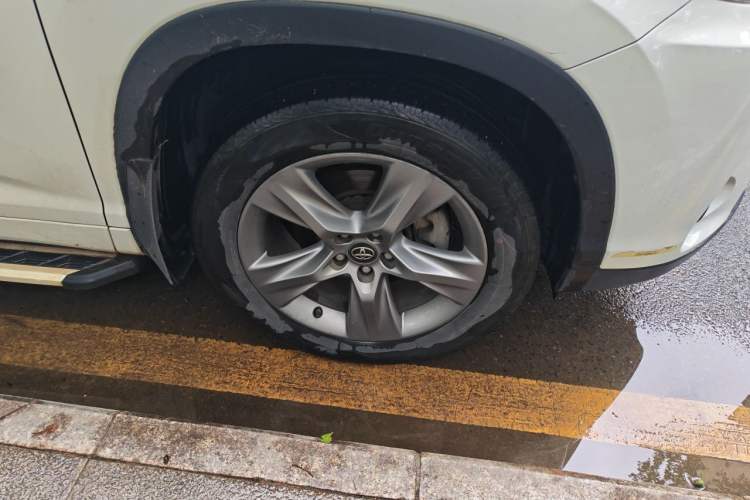 Used Toyota Highlander 2021 2.0T Four-Wheel Drive Luxury Edition 7 Seats Right Front Wheel Hub