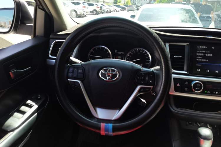 Used Toyota Highlander 2021 2.0T Four-Wheel Drive Luxury Edition 7 Seats Steering Wheel