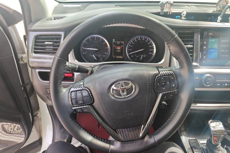 Used Toyota Highlander 2021 2.0T Four-Wheel Drive Prestige Version 7 Seats Steering Wheel