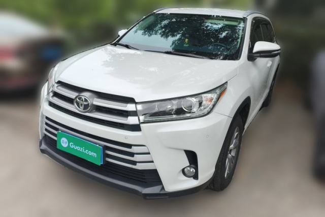 Used Toyota Highlander 2021 2.0T Four-Wheel Drive Elite Edition 7-Seater