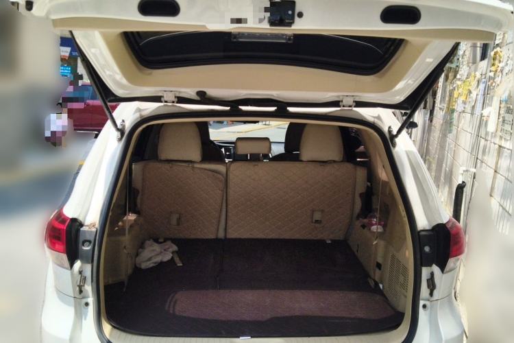 Used Toyota Highlander 2021 2.0T Four-Wheel Drive Elite Edition 7-Seater Trunk