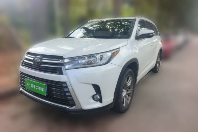 Used Toyota Highlander 2021 2.0T Four-Wheel Drive Prestige Version 7 Seats