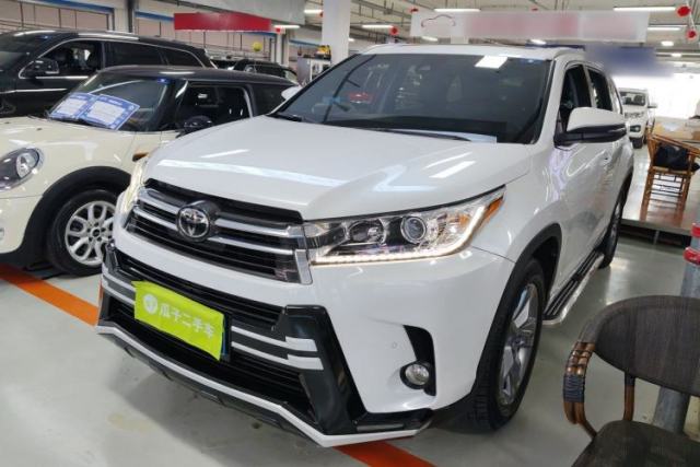 Used Toyota Highlander 2021 2.0T Four-Wheel Drive Prestige Version 7 Seats