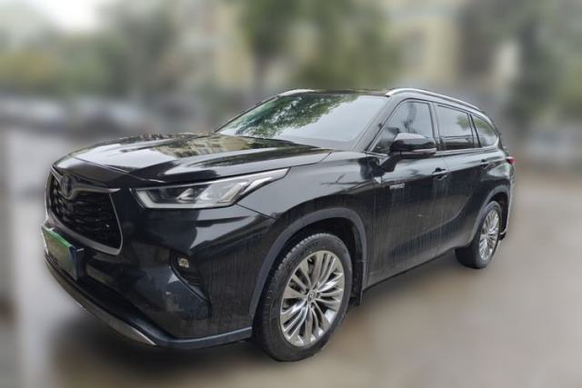 Used Toyota Highlander 2022 Dual-Engine 2.5L Four-Wheel Drive Prestige Version 7 Seats