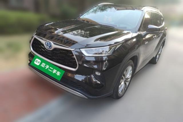 Used Toyota Highlander 2022 Dual-Engine 2.5L Four-Wheel Drive Prestige Version 7 Seats