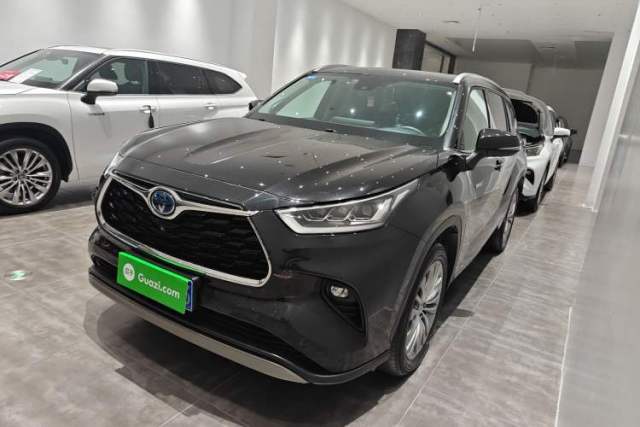 Used Toyota Highlander 2022 Dual-Engine 2.5L Four-Wheel Drive Prestige Version 7 Seats