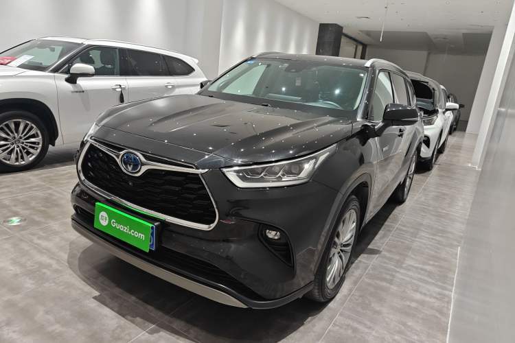 Used Toyota Highlander 2022 Dual-Engine 2.5L Four-Wheel Drive Prestige Version 7 Seats Guazi used car, China used car export, Used car for sale, Used cars, Cheapest cars for sale