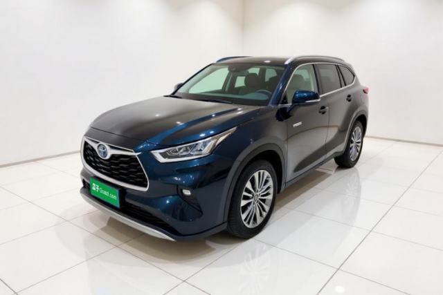 Used Toyota Highlander 2022 Dual-Engine 2.5L Four-Wheel Drive Prestige Version 7 Seats
