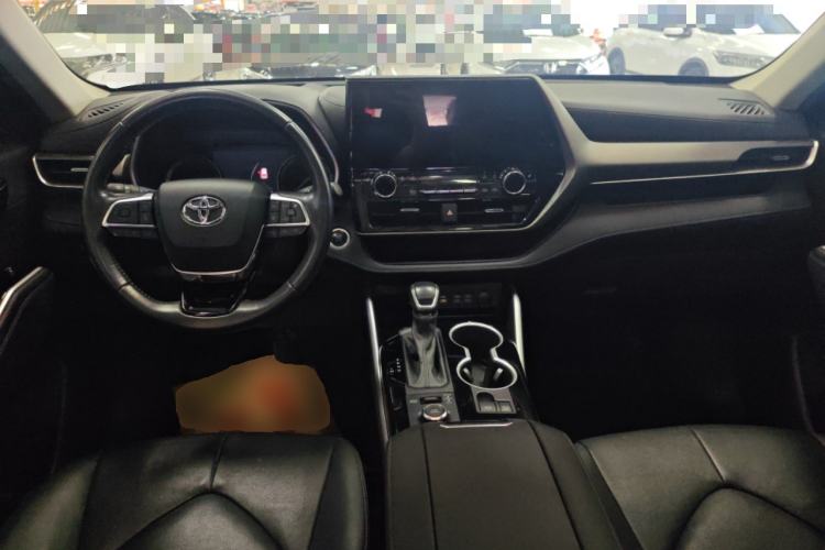 Used Toyota Highlander 2022 380T Four-Wheel Drive Prestige Edition 7-Seater Center Console