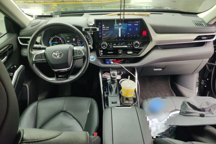 Used Toyota Highlander 2022 Dual-Engine 2.5L Four-Wheel Drive Prestige Version 7 Seats Center Console