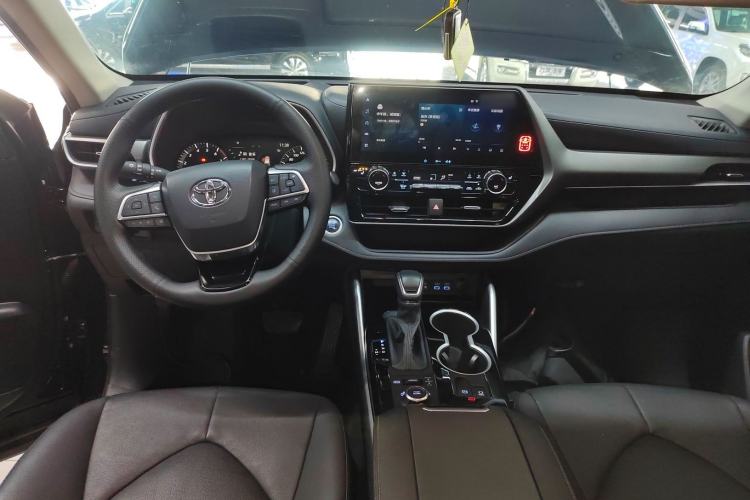 Used Toyota Highlander 2022 380T Four-Wheel Drive Prestige Edition 7-Seater Center Console