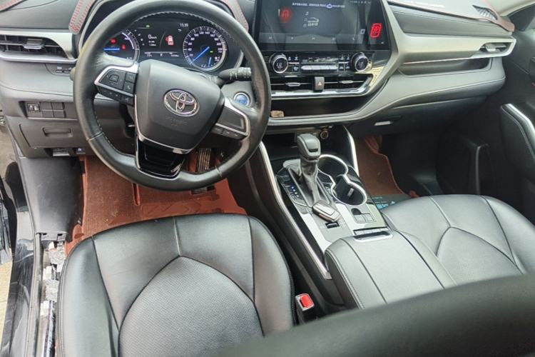 Used Toyota Highlander 2022 Dual-Engine 2.5L Two-Wheel Drive Elite Edition 5 Seats Center Console