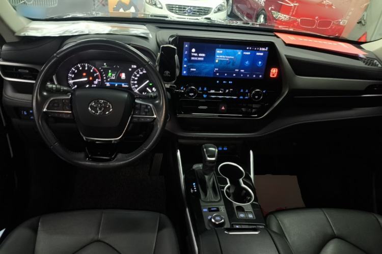 Used Toyota Highlander 2022 380T Four-Wheel Drive Prestige Edition 7-Seater Center Console