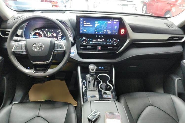 Used Toyota Highlander 2022 Dual-Engine 2.5L Four-Wheel Drive Prestige Version 7 Seats Center Console
