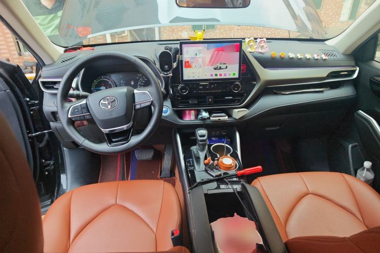 Used Toyota Highlander 2022 Dual-Engine 2.5L Two-Wheel Drive Elite Edition 5 Seats Center Console